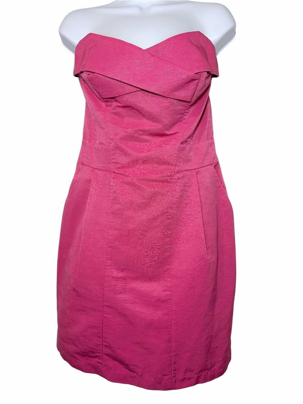 Long Tall Sally Hot Pink Dress 8 Tall - Tall Girl Approved
